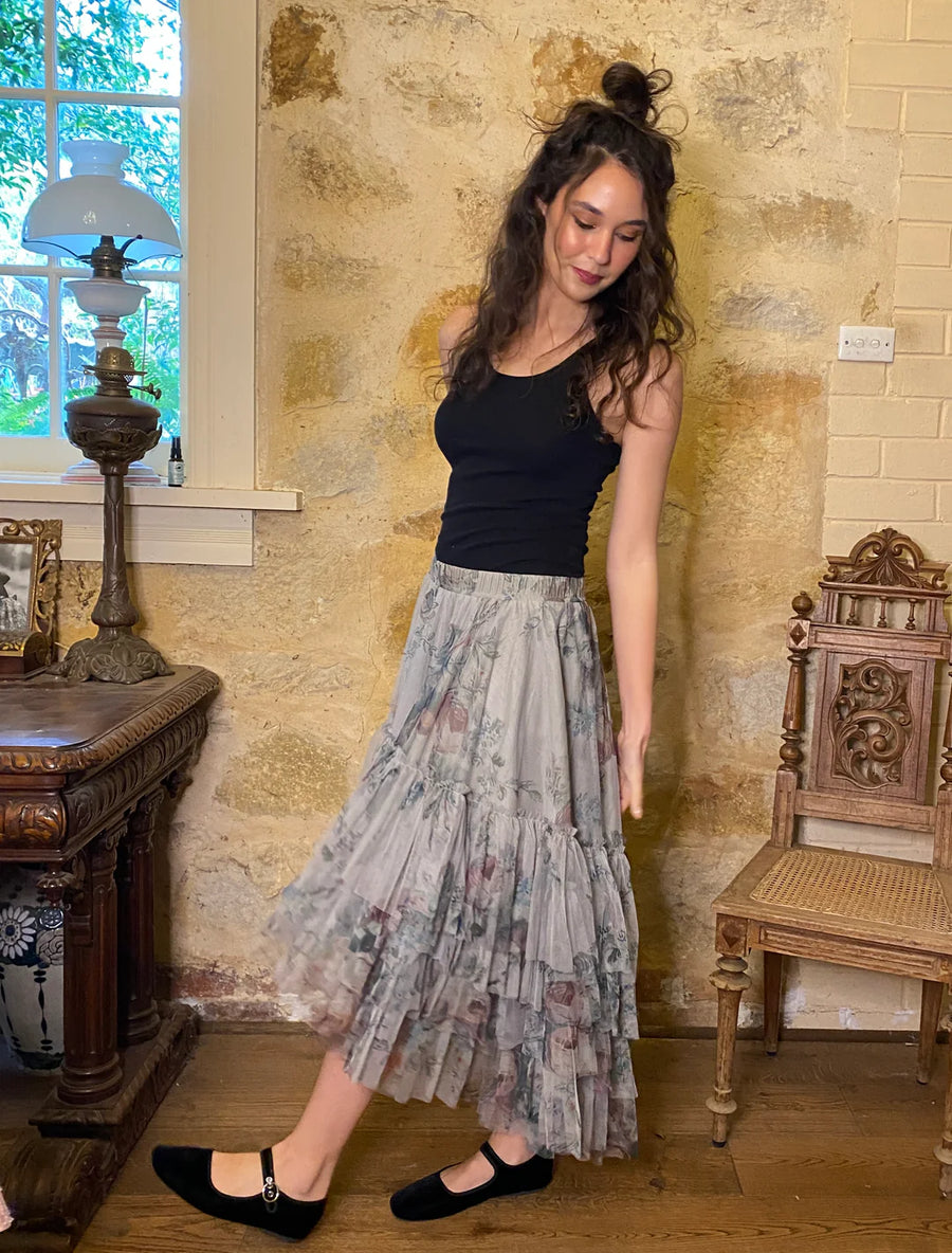 Ballerina Tutu Skirt - Seamist rose