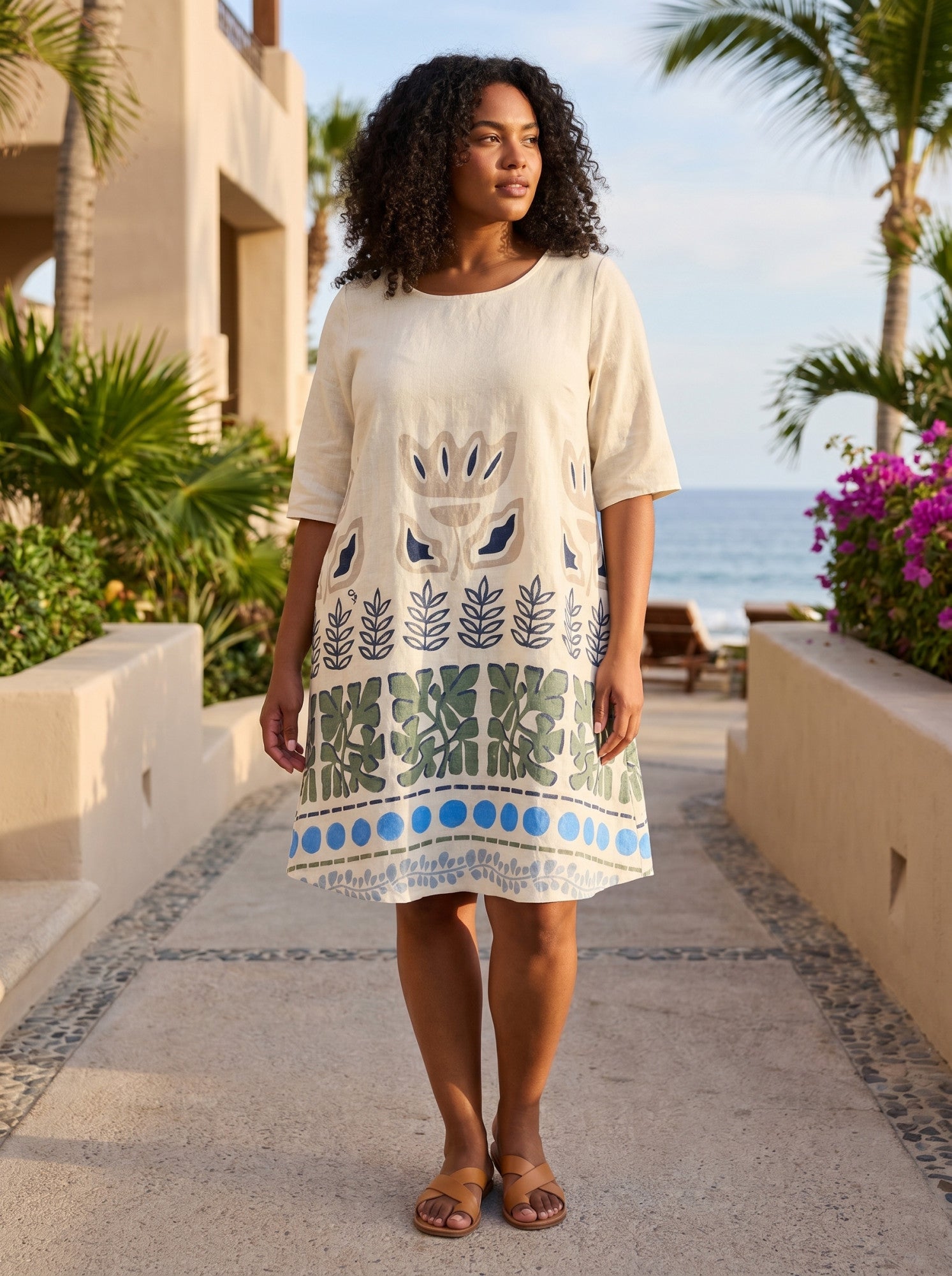 Liberte White Dress Contemporary