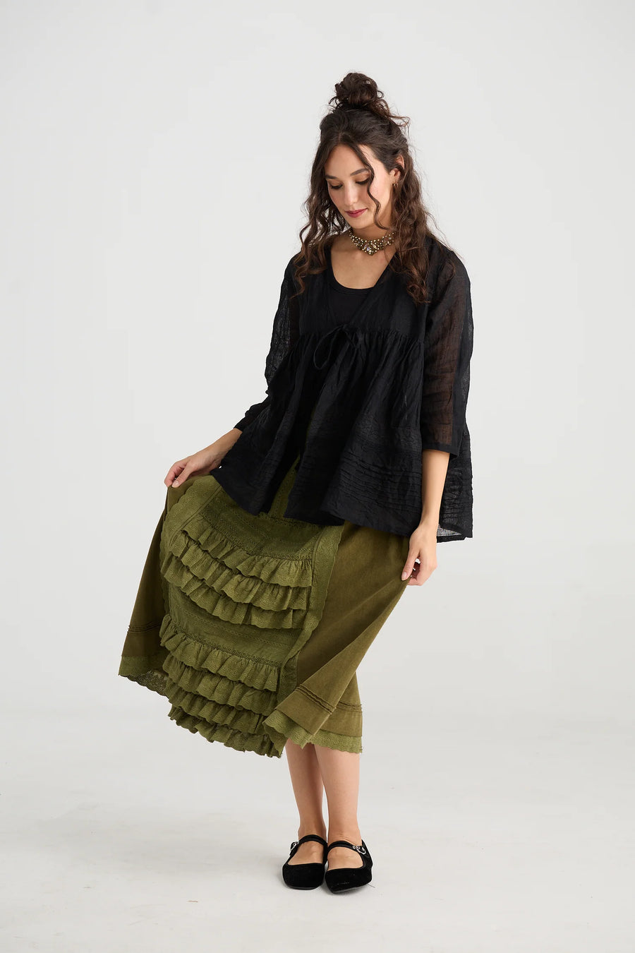 Fable Skirt - Moss