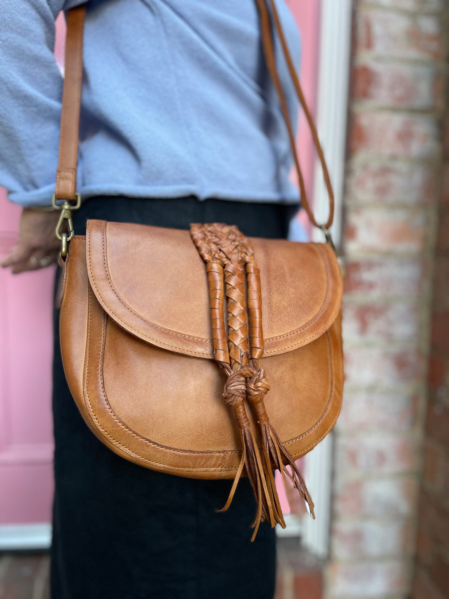 Abash Leather Bag - Tan