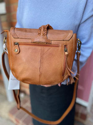 Abash Leather Bag - Tan