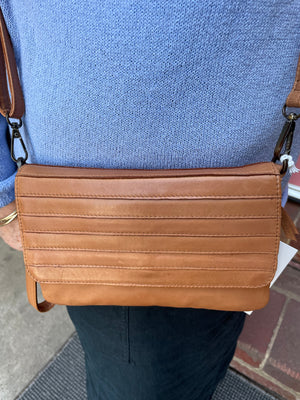 Meat Pie Leather Bag - Natural