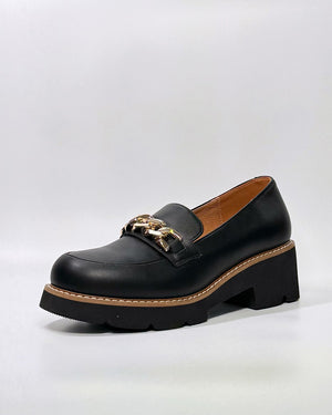 Nation Black Loafers