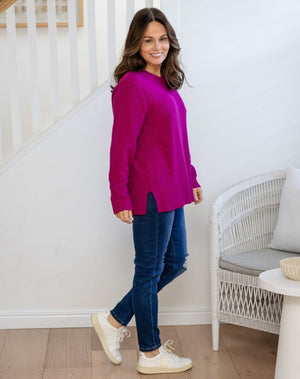 Maple Knit - Plum