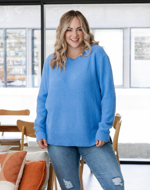Maple Knit - Sky