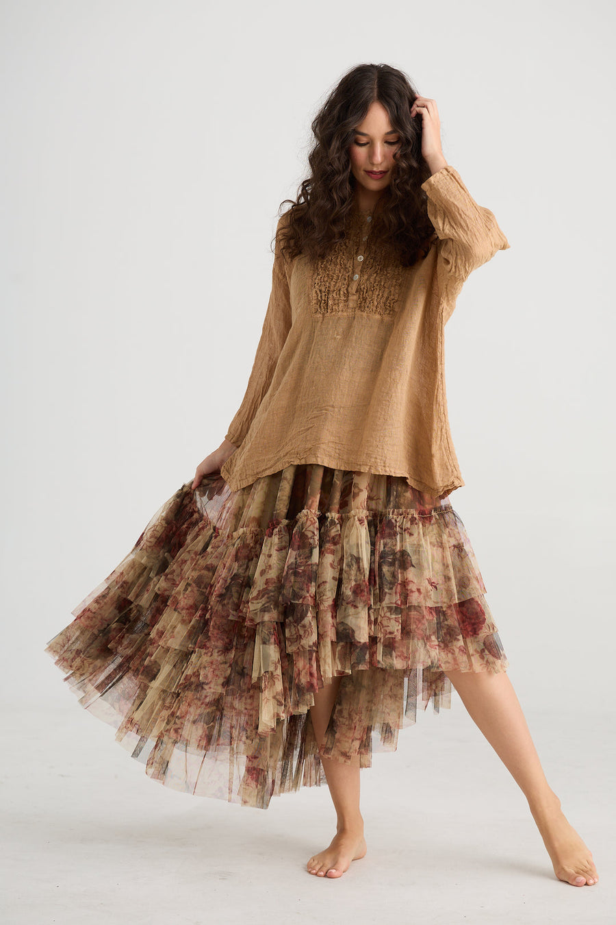 Ballerina Tutu Skirt - Antique Rose