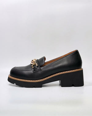 Nation Black Loafers