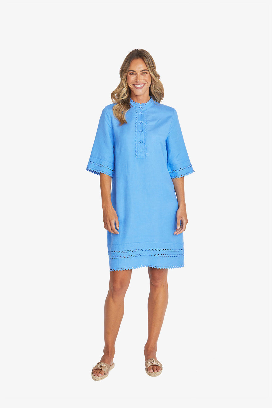 Rickie Dress - Sky