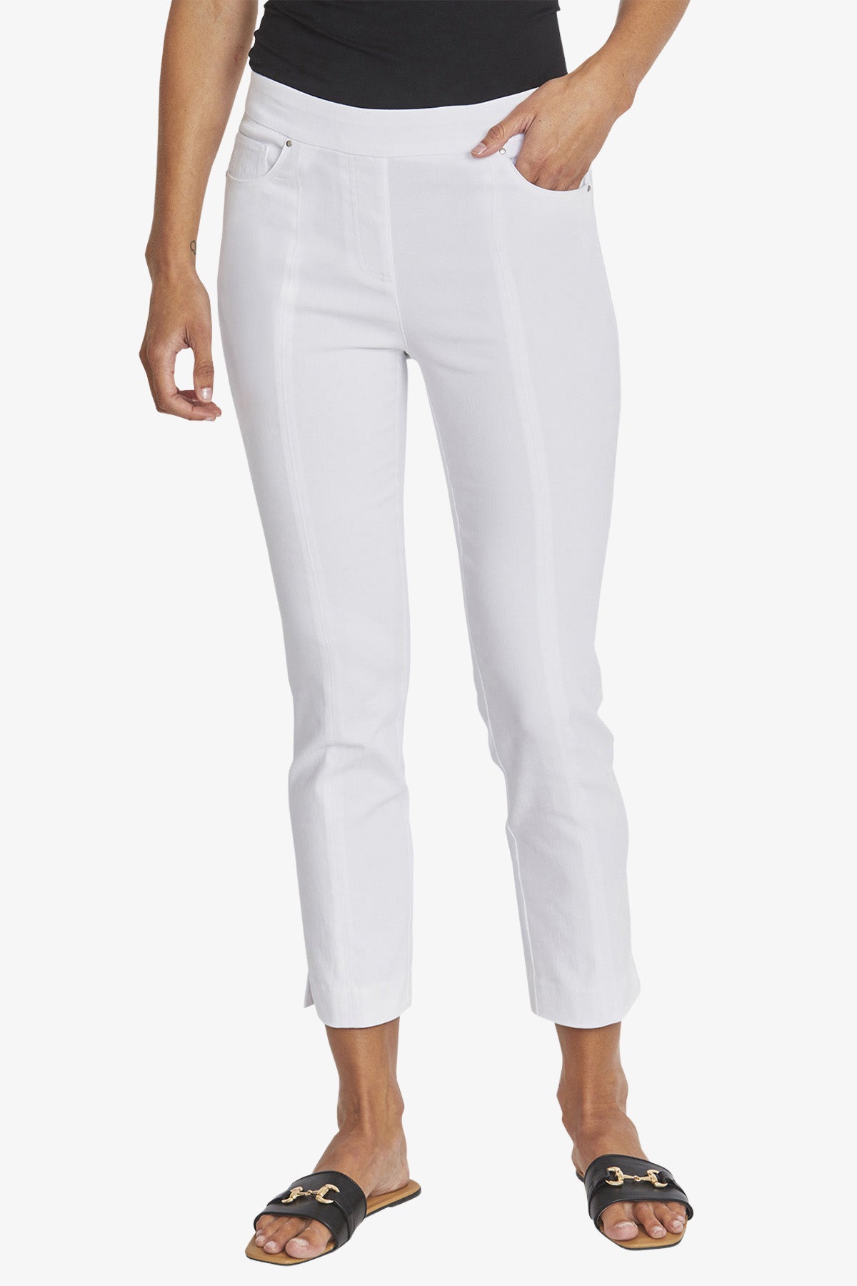 7/8 Bengaline Pant - White