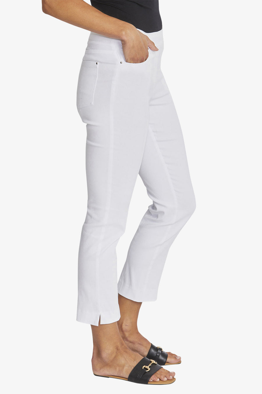 7/8 Bengaline Pant - White