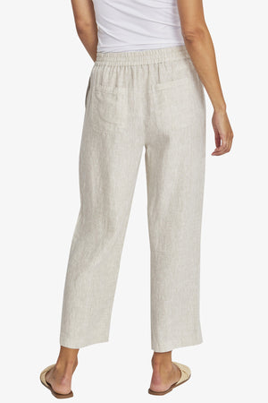 Tropez Linen Pants - Raffia