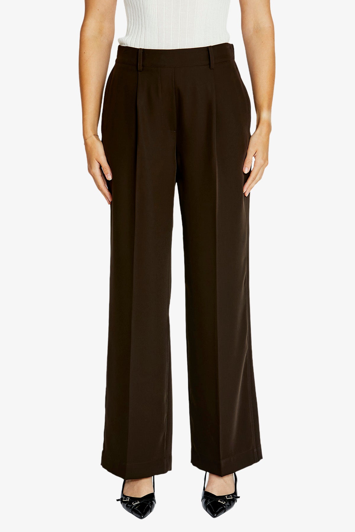 Sisi Classic Trouser - Chocolate