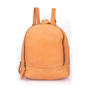Peep Leather Bag - Natural