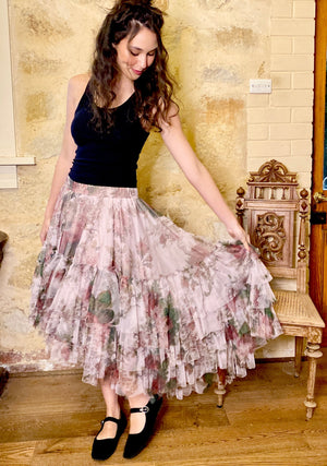 Ballerina Tutu Skirit - Wild Pink Rose