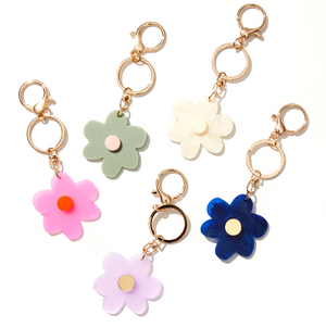 Flower Key Ring