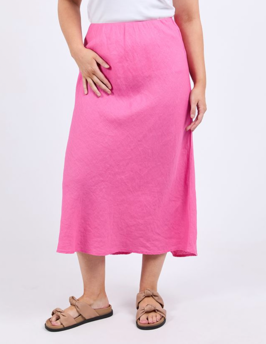 Eleni Skirt - Aurora Pink