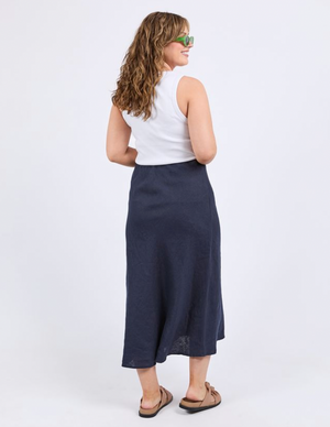 Eleni Skirt - Dark Sapphire