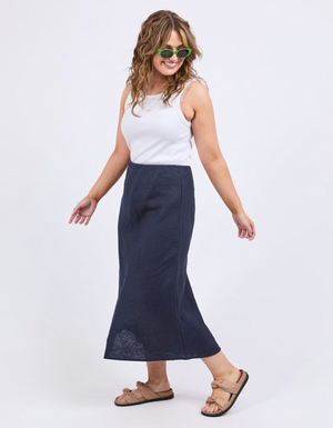 Eleni Skirt - Dark Sapphire