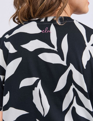 Mimosa Tee - Black & White