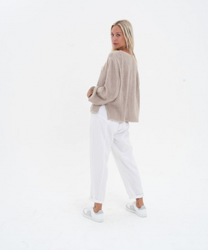 Mira Hessian Top - Cinnamon