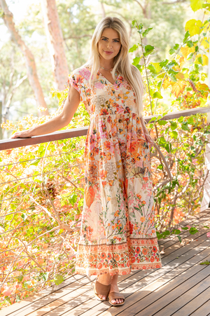 Rouge Bloom Bluebell Dress