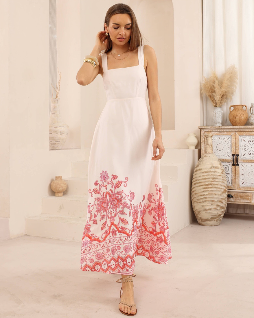 Strawberry Maxi Dress