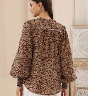 Leopard Blouse