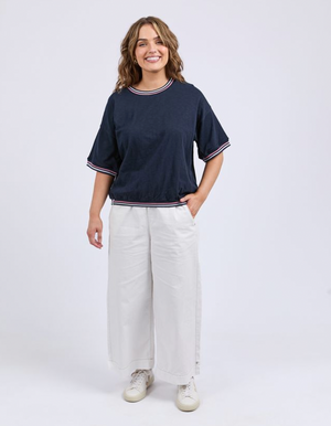 Faye S/S Sweat - Navy