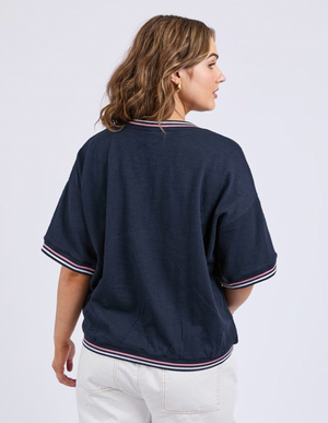 Faye S/S Sweat - Navy
