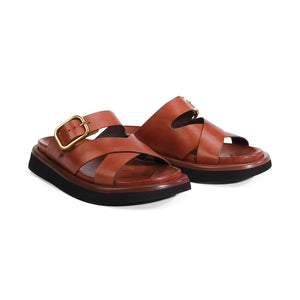 Slay Sandals - Brandy