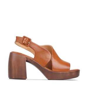 Spicer Heel - Brandy