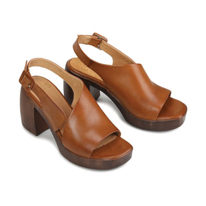 Spicer Heel - Brandy
