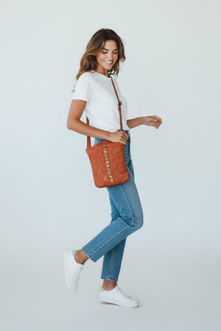 Tallin Crossbody Bag - Rust