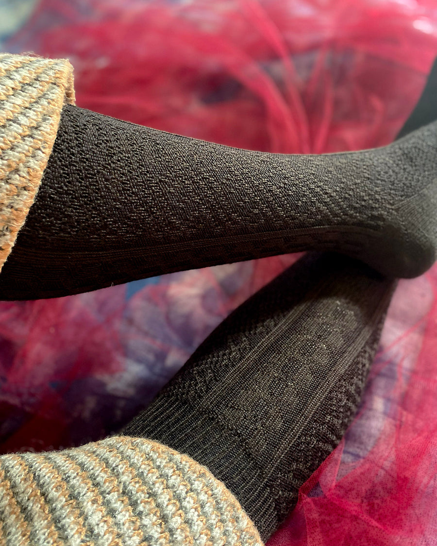 ‘Vintage Chocolate’ Merino Wool Socks