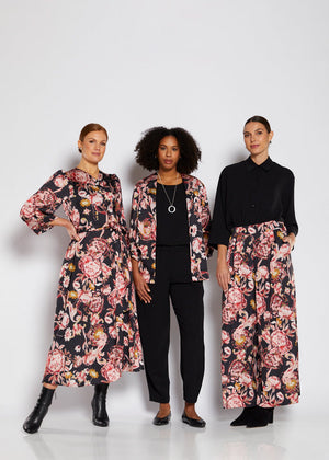 Philosophy Blaire Wrap Dress - Ruby Flower