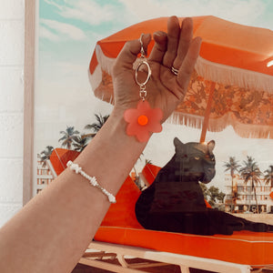 Flower Key Ring
