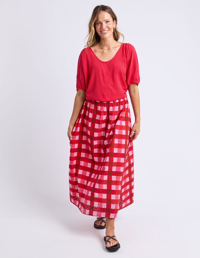 The Grove Top - Poppy