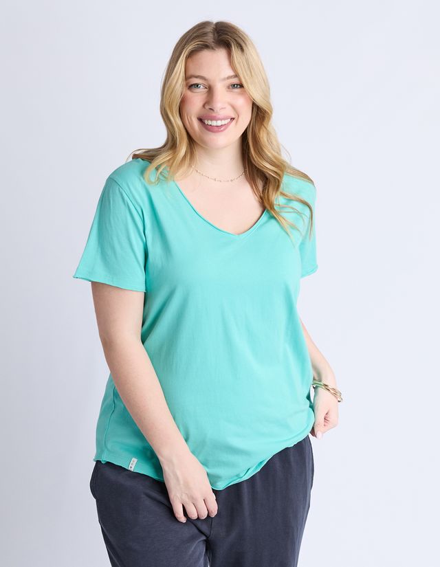 Pima Vee Tee - Pool Blue