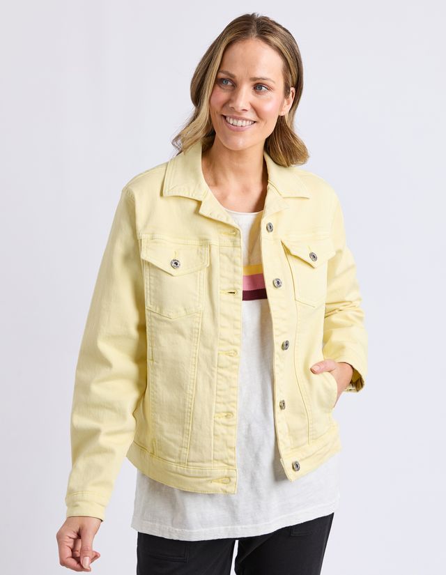 Tilly Jacket - Pale Yellow