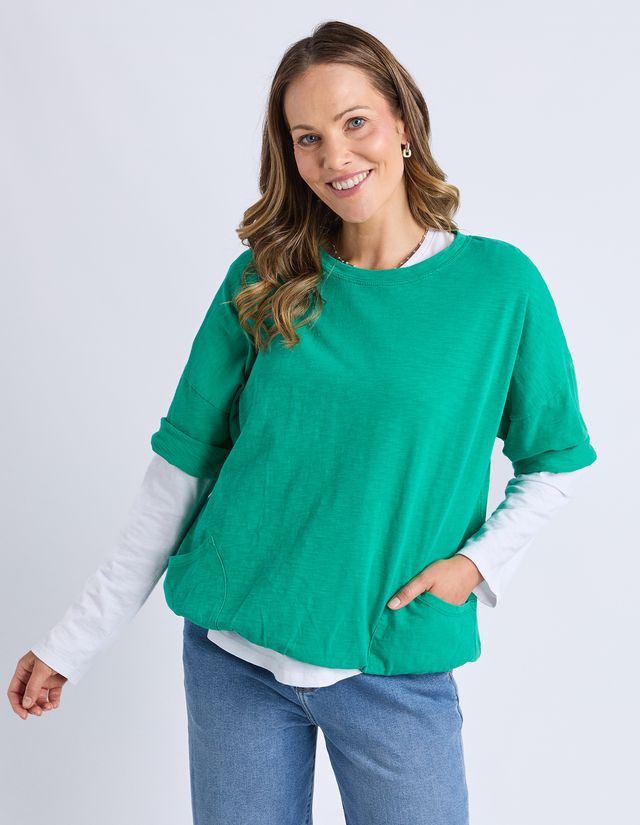 Mazie Sweat - Turqouise