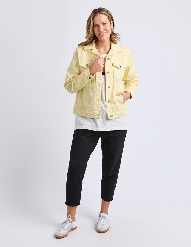 Tilly Jacket - Pale Yellow