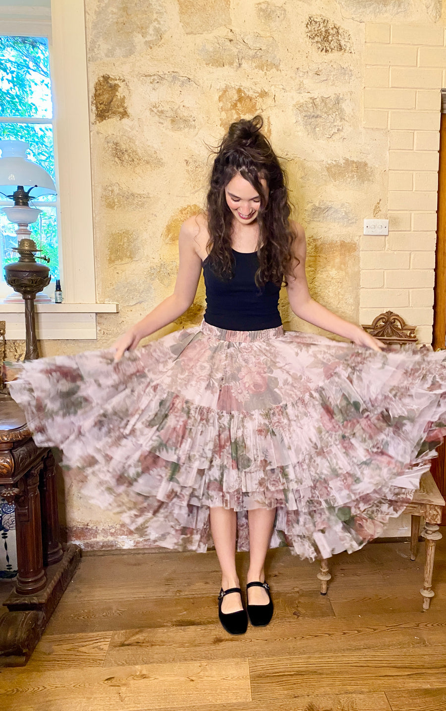 Ballerina Tutu Skirit - Wild Pink Rose