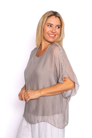 Tiana Top - Taupe