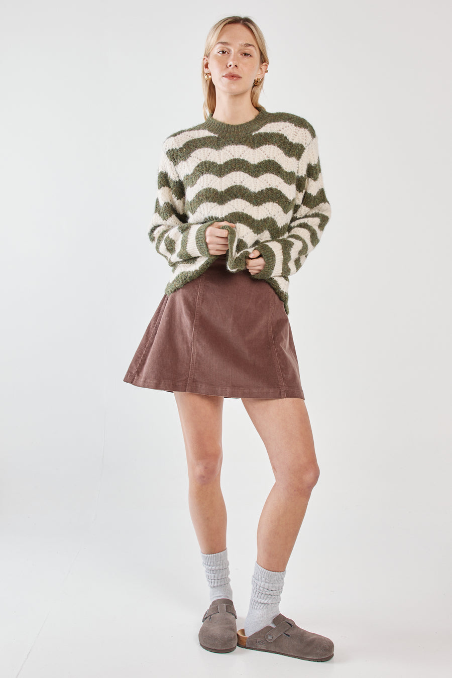 Nikkita Wavy Stripe Knit