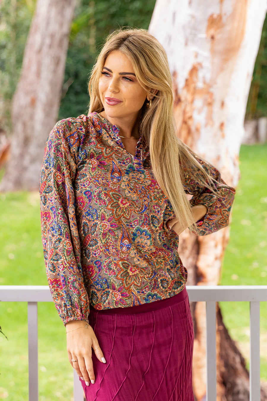 Shasha Long Sleeve Blouse