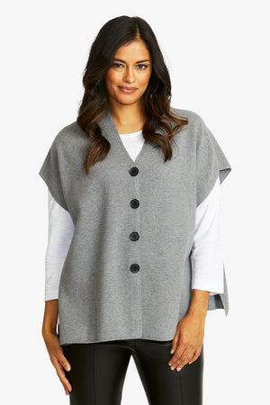 Caterina Vest - Grey Marle
