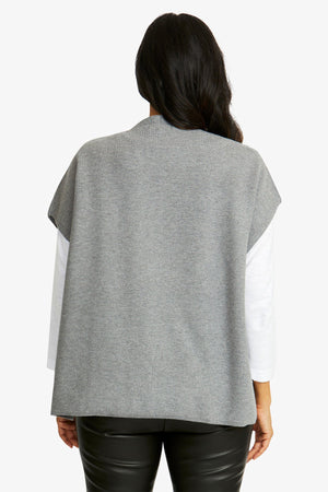 Caterina Vest - Grey Marle
