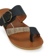 Los Cabos Bria Sandal - Black